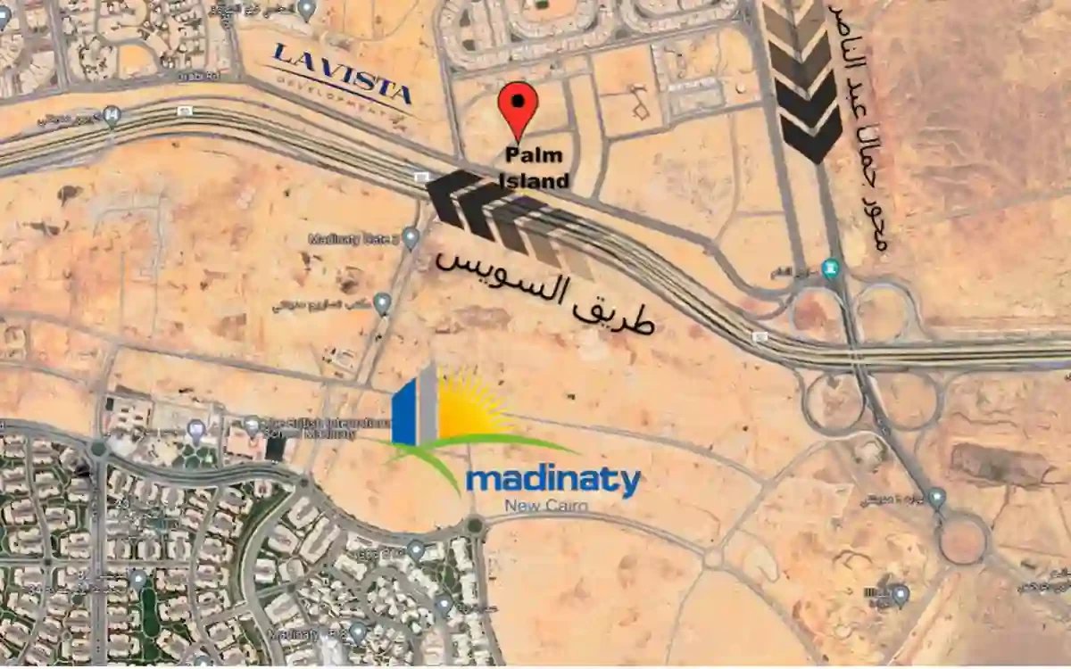 شقة في بالم كابيتال، مدينة الشروق